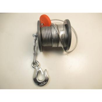 Ersatz-Drahtseil für Elektroseilwinde MES 999-2, 990 Ø6mm / 12,5m #0619829912