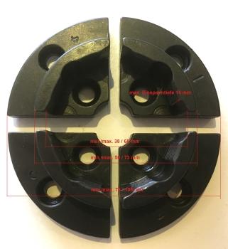 Ersatz-Außen-Spannbackenset für 4-Backenfutter Set 2 #05931023AB