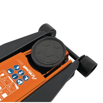Rangierwagenheber Unicraft SRWH 2501 EF Tragkraft 2,5t Hub 495mm Unterfahrhöhe min. 85mm
