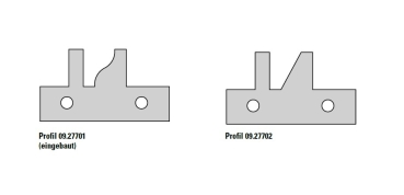 HW-WPL Konterprofil-Fräser KONTERSPEED Ø149x45x30 mm, Z=2