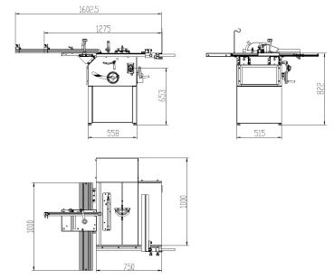 Tischkreissäge TKS 254 E (400 V)