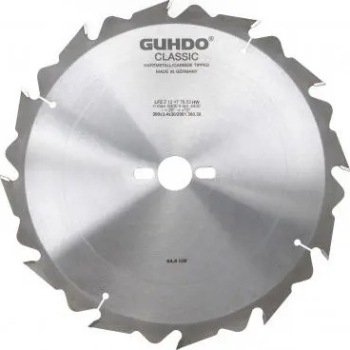 GUHDO HW-Kreissägeblatt-Set Ø315mm Z=12FZ/28WZ/48WZ