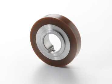 Vorschubrolle 95x20x35mm 70 ShA braun passend für Weinig