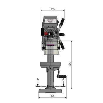 Tischbohrmaschine Optimum OPTIdrill D 17Pro