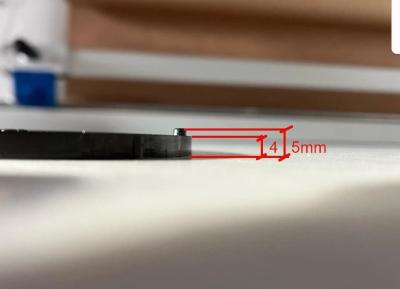 Ersatz-PVC Tischeinlage Ø70mm für Bandsäge HBS351 HBS431 HBS433 HBS533 Pos. 127 #0135010