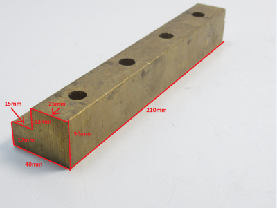 Ersatz-Führungsblock für Holzspalter HSE 13-1050,ZE  Pos. 96 #05981320096
