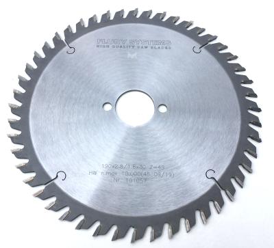 FLURY HW-Handkreissägeblatt-Set Ø190mm Z=24/30/48 WZ