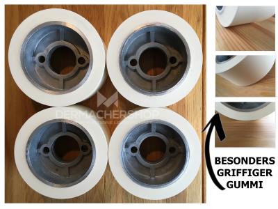 4x Vorschubrolle Vorschubrollen 120x60x35mm