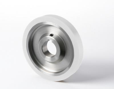 Vorschubrolle 140x20x35mm; 10V; 60 ShA; weiß; passend für Weinig