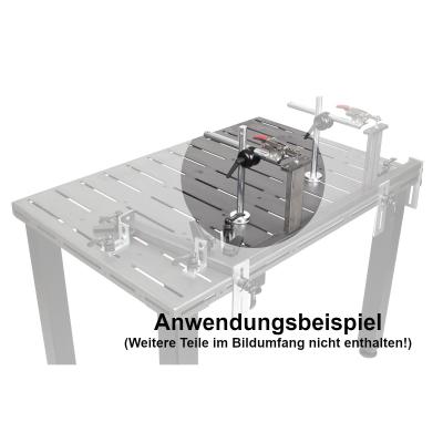 Senkrechtspanner auf Stativ, Länge 173 mm, 0-35 mm