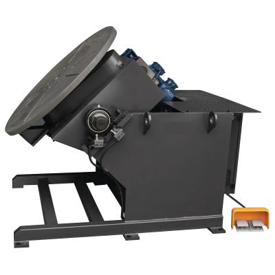 Schweißdrehtisch SDT 1500 WE mit motorischer Winkelverstellung und stufenlos verstellbarer Drehzahl