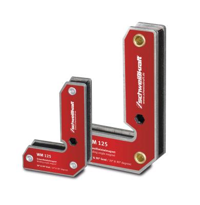 Winkelmagnet-Set WM 125 / 75,5 mm