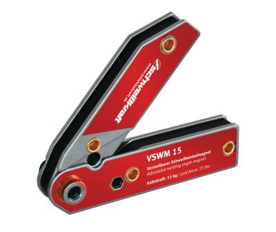 Verstellbarer Schweißwinkelmagnet VSWM 15