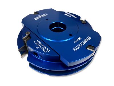 HW-WPL Konterprofil-Fräser KONTERSPEED Ø149x45x30 mm, Z=2