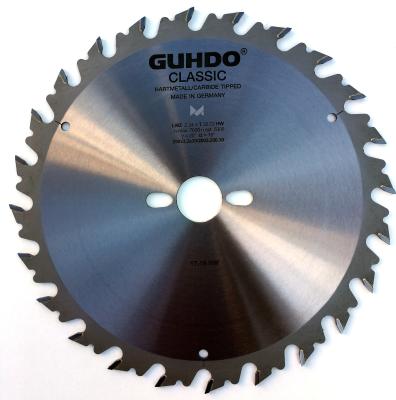 GUHDO HW-Kreissägeblatt-Set Ø250mm Z24/42/60 WZ