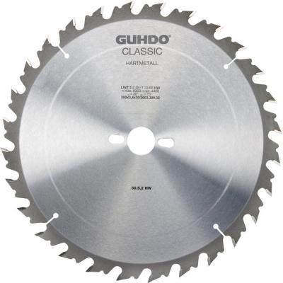 GUHDO HW-Kreissägeblatt 300x3,4/2,2x30 Z28 WZ 2003.300.30