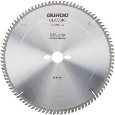GUHDO HW-Kreissägeblatt 300x3,2/2,2x30 Z96 WZ 2024.300.30