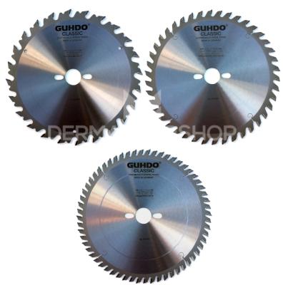 GUHDO HW-Kreissägeblatt-Set Ø250mm Z24/42/60 WZ