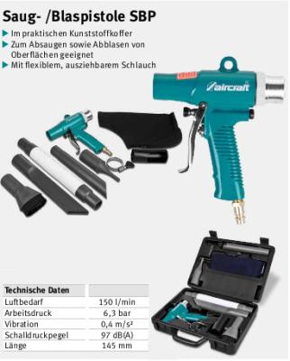 Saug-Blaspistole Aircraft SBP