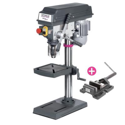 Tischbohrmaschine OPTIdrill 17PRO basic (230V) inkl. Maschinenschraubstock