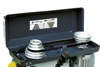 Tischbohrmaschine OPTIdrill 17PRO basic (230V) inkl. Maschinenschraubstock