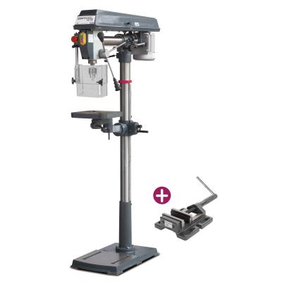 Radialbohrmaschine / Säulenbohrmaschine OPTIdrill RB 8S inkl. Maschinenschraubstock