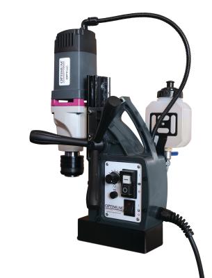 Magnetkernbohrmaschine OPTIdrill DM 50V mit stufenloser Drehzahl +Bohrer-Set +Schneidpaste