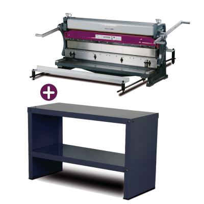 Kombinierte Biege- und Schneidemaschine SAR 1000 inkl. Unterbau