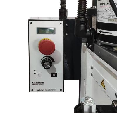 Kleine Bohr- und Fräsmaschine OPTImill MH 15V mit elektronisch regelbarem Antrieb