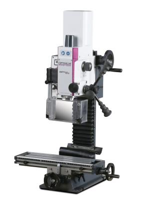 Kleine Bohr- und Fräsmaschine OPTImill MH 15V mit elektronisch regelbarem Antrieb