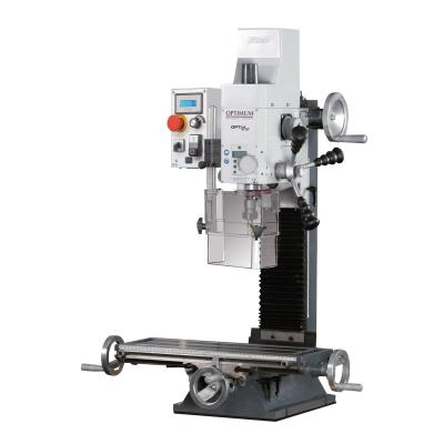 Bohr-Fräsmaschine OPTImill BF 20Vario mit elektronisch stufenlos regelbarem Antrieb