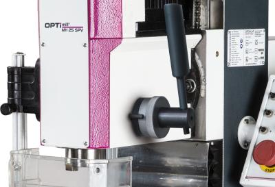 Bohr-Fräsmaschine OPTImill MH 25PV mit elektronisch regelbarem Antrieb