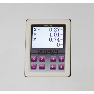 Bohr-Fräsmaschine OPTImill MB 4PV mit digitaler Positionsanzeige und stufenlosem Antrieb