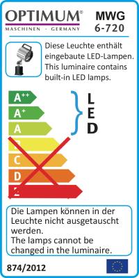 LED Maschinen- und Werkstattleuchte MWG 6-720