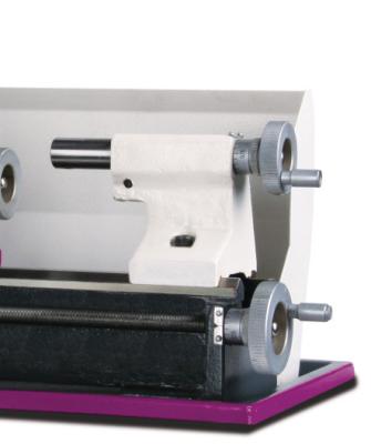 Kleinst-Drehmaschine OPTIturn TU 1503V mit elektronisch regelbarer Drehzahl