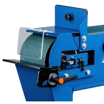 Metall-Bandschleifmaschine MBSM 150-20 neigbar mit verstellbarer Winkelauflage