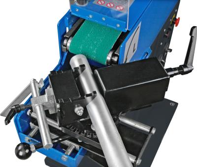 Kombinierte Rohr-, Profil- und Bandschleifmaschine Metallkraft KRBS 101 AS mit integrierter Absaugung