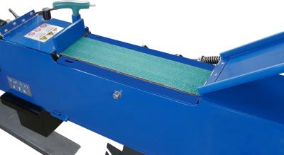 Kombinierte Rohr-, Profil- und Bandschleifmaschine Metallkraft KRBS 101 AS mit integrierter Absaugung