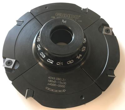 GUHDO HW-WPL-Verstellnuter mit Einstellbüchse Ø180x8,0-15,0x30 Z4+V4 4049.080.31