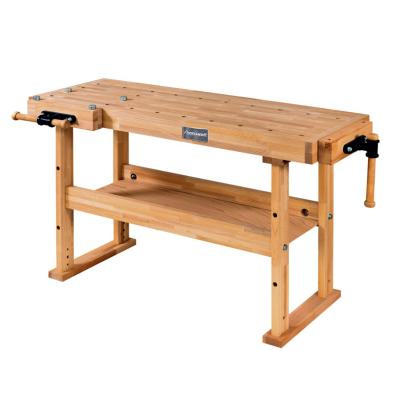 Hobelbank HB 1401 aus gedämpfter Rotbuche