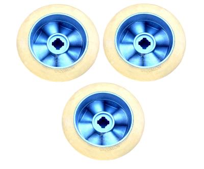 3 Stück - Vorschubrollen 120 x 60 x 16 mm