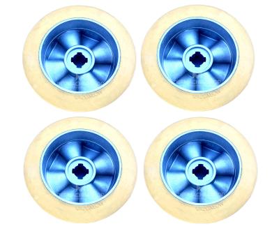 4 Stück - Vorschubrollen 120 x 60 x 16 mm