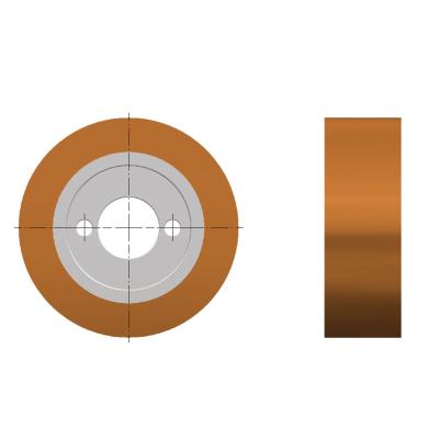 3x Vorschubrollen 80x28 mm passend für VSA 2032