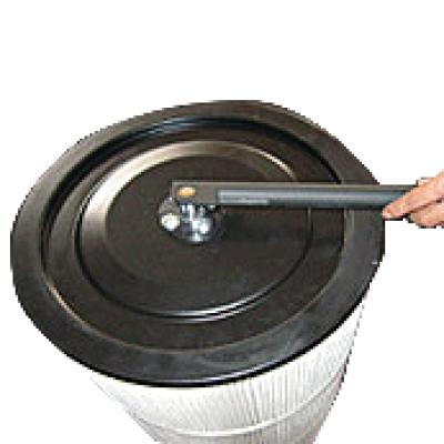 Feinstaub-Filterkartusche für Absauggerät ASA 1051; 1040x325mm; mit manueller Abreinigung