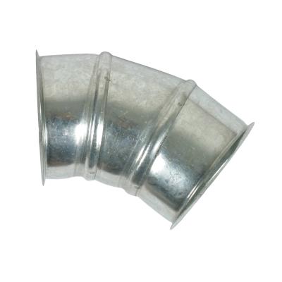 Bogen 45° beidseitig gebördelt Ø 160mm