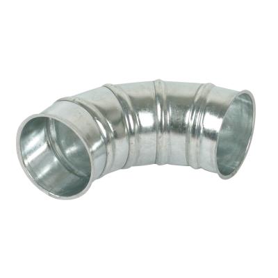 Bogen 90° beidseitig gebördelt Ø 180mm