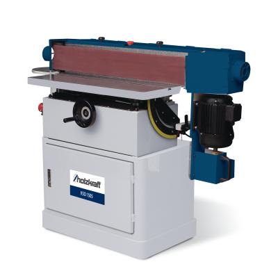 Kantenschleifmaschine mit oszillierendem Schleifband KSO 1505 + Schleifhülseneinrichtung