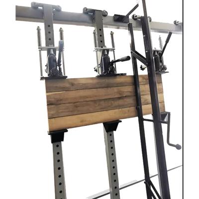 Verleimpresse/Tischplattenpresse VP 3000x4 mit 4 Presseinheiten und 1 Niederhalter
