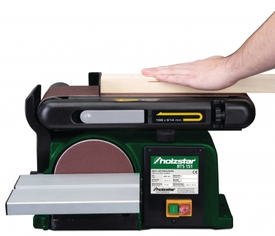 Band- und Tellerschleifmaschine BTS 151 *Aktions-Set 1*