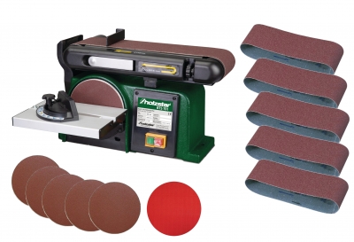 Band- und Tellerschleifmaschine BTS 151 *Aktions-Set 1*